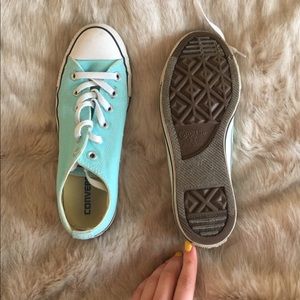 Light blue converse